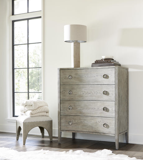 Albion Pewter Tall Drawer Chest - Ornate Home