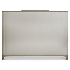 Albion Pewter/White/Cream Shelter California King Bed - Ornate Home