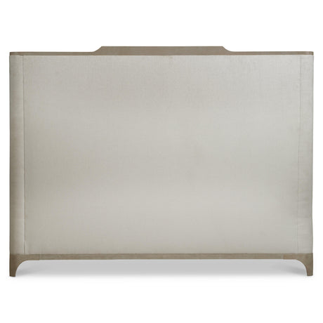 Albion Pewter/White/Cream Shelter California King Bed - Ornate Home