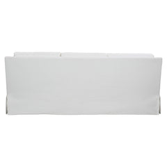 Albion White/Cream Fabric Sofa - Ornate Home