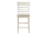 Alburgh White Counter Height Chair (Set of 2) - Ornate Home