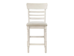 Alburgh White Counter Height Chair (Set of 2) - Ornate Home