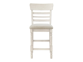 Alburgh White Counter Height Chair (Set of 2) - Ornate Home