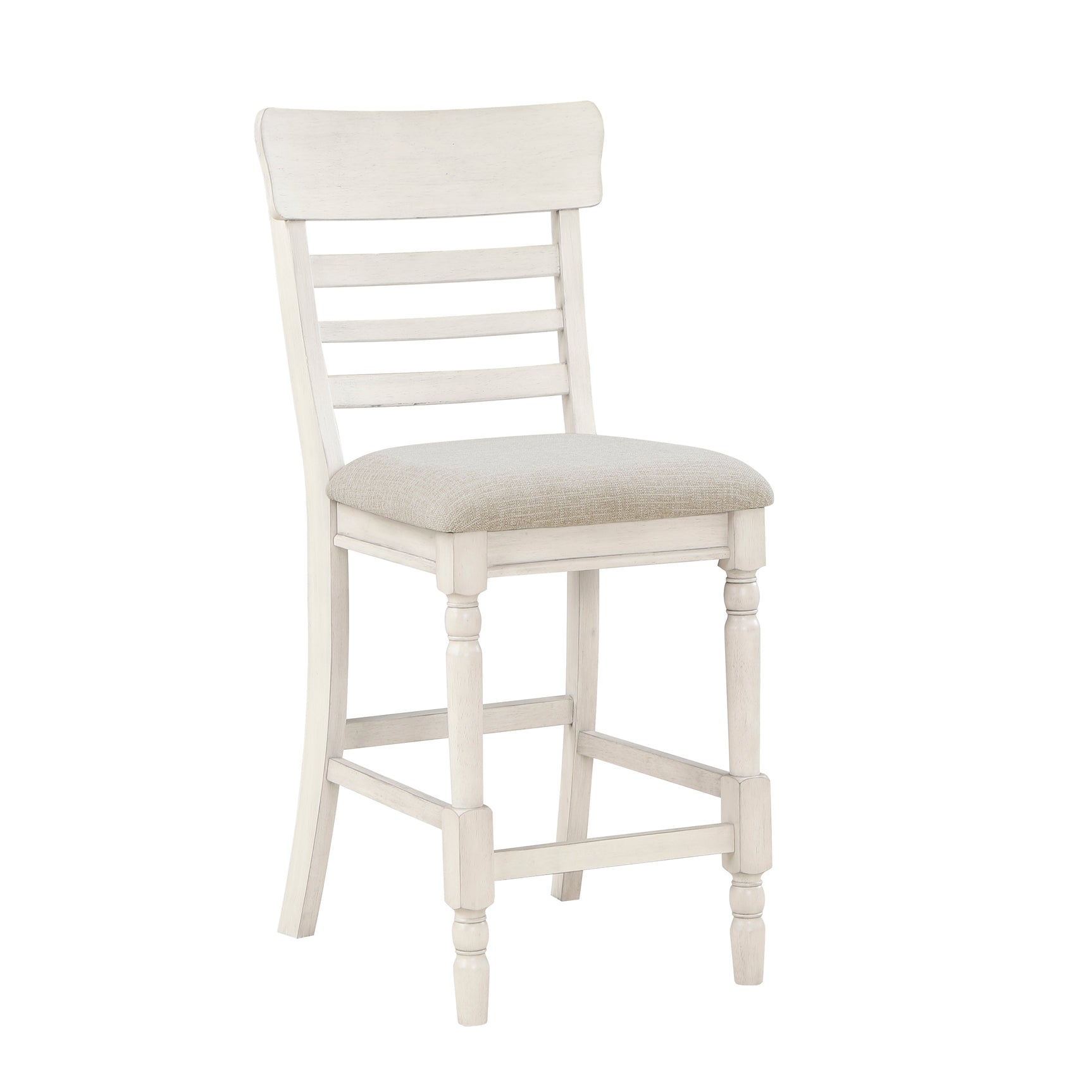 Alburgh White Counter Height Chair (Set of 2) - Ornate Home