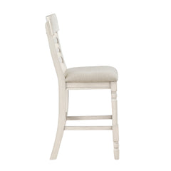 Alburgh White Counter Height Chair (Set of 2) - Ornate Home