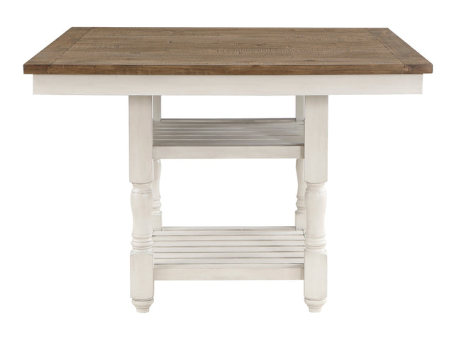 Alburgh White Counter Height Table - Ornate Home
