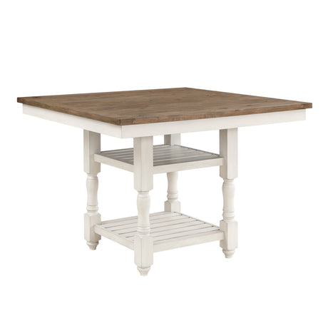 Alburgh White Counter Height Table - Ornate Home