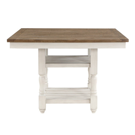 Alburgh White Counter Height Table - Ornate Home