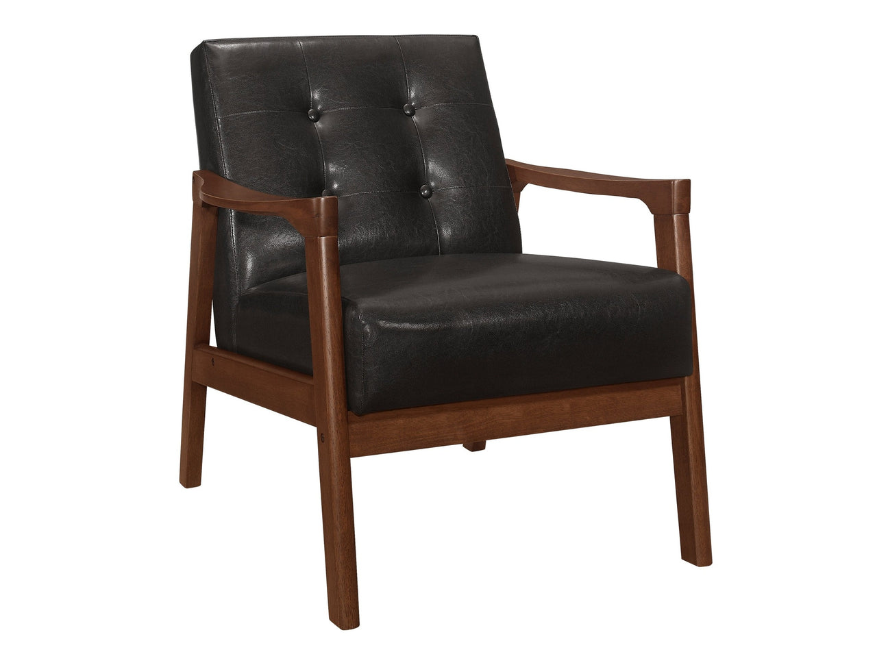 Alby Brown Accent Chair - Ornate Home