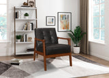 Alby Brown Accent Chair - Ornate Home