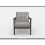 Alby Brown Accent Chair - Ornate Home