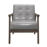 Alby Gray Accent Chair - Ornate Home