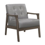 Alby Gray Accent Chair - Ornate Home