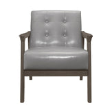 Alby Gray Accent Chair - Ornate Home