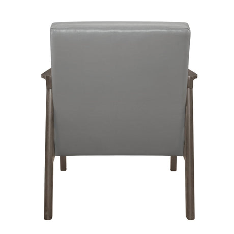 Alby Gray Accent Chair - Ornate Home