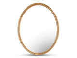 Alcott Oak Oval Mirror - Ornate Home