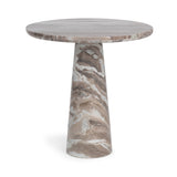 Alcove Milan Taupe 30" Round Dining Table