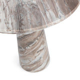 Alcove Milan Taupe 30" Round Dining Table