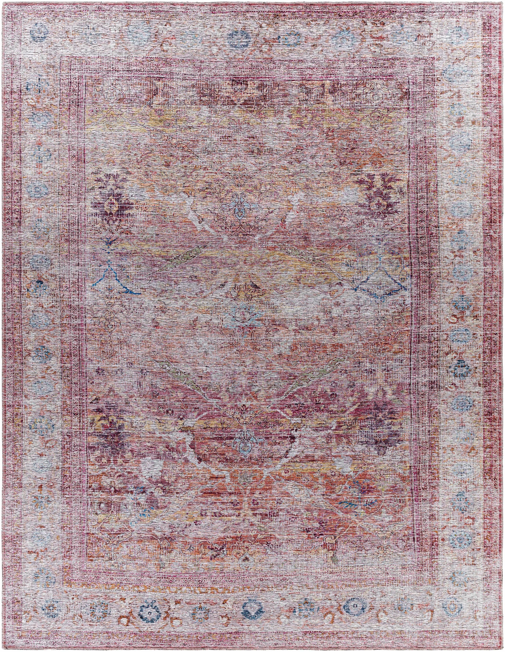 Alcoy Washable Area Rug - Clearance - Ornate Home