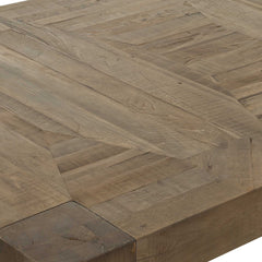 Aldan Reclaimed Oak Dining Table - Ornate Home