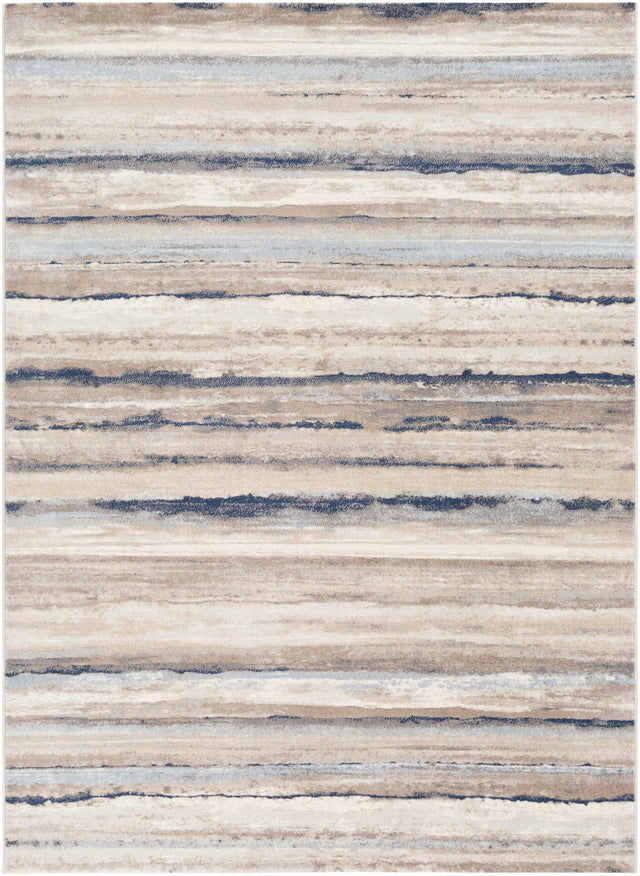 Aldavilla Abstract Striped Area Rug - Ornate Home