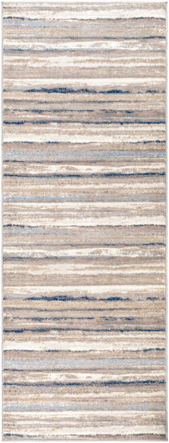 Aldavilla Abstract Striped Area Rug - Ornate Home