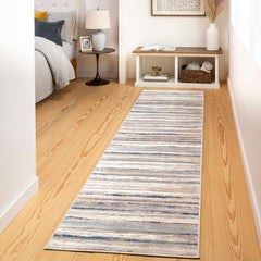Aldavilla Abstract Striped Area Rug - Ornate Home