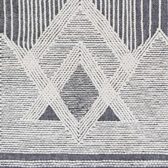 Aldbourne Gray Tassel Flatweave Wool Rug - Clearance - Ornate Home
