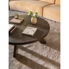 Alden Cool Brown Coffee Table - Ornate Home