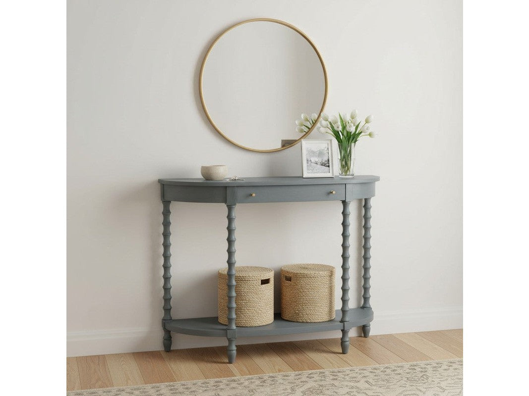 Alden Gray Console Table - Ornate Home