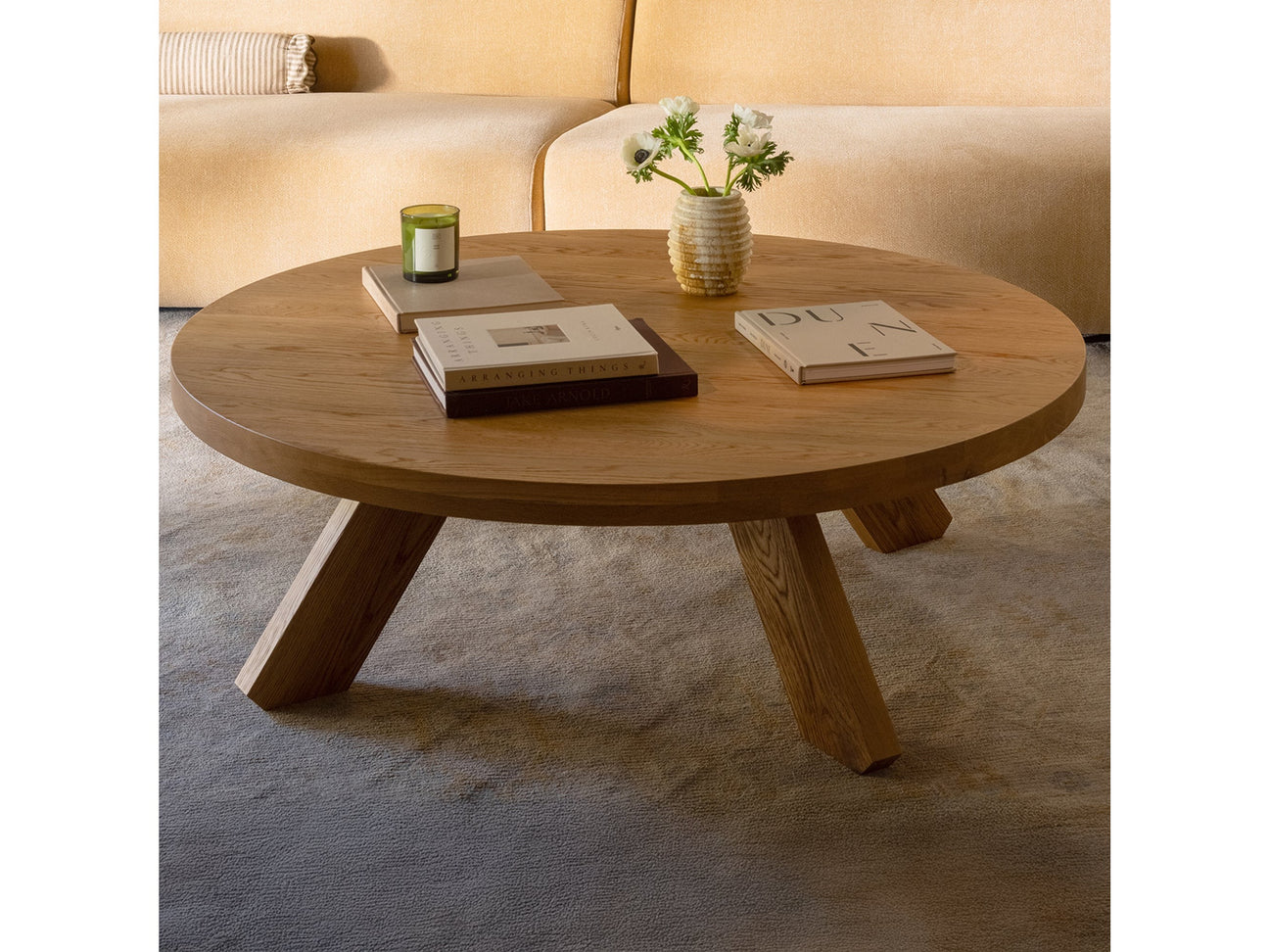 Alden Natural Oak Coffee Table - Ornate Home