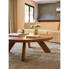 Alden Natural Oak Coffee Table - Ornate Home