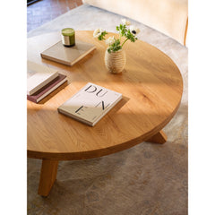 Alden Natural Oak Coffee Table - Ornate Home