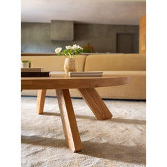 Alden Natural Oak Coffee Table - Ornate Home