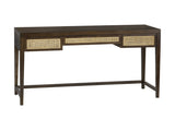 Alder Brown Writing Desk - Ornate Home