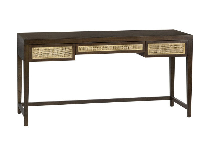 Alder Brown Writing Desk - Ornate Home
