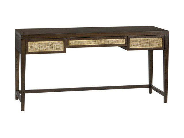 Alder Brown Writing Desk - Ornate Home