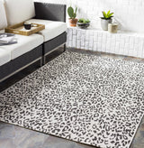 Alderbury White Leopard Print Outdoor Rug - Ornate Home