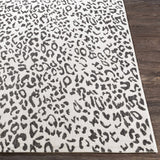 Alderbury White Leopard Print Outdoor Rug - Ornate Home