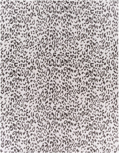 Alderbury White Leopard Print Outdoor Rug - Ornate Home