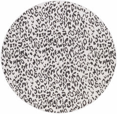 Alderbury White Leopard Print Outdoor Rug - Ornate Home