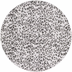 Alderbury White Leopard Print Outdoor Rug - Ornate Home