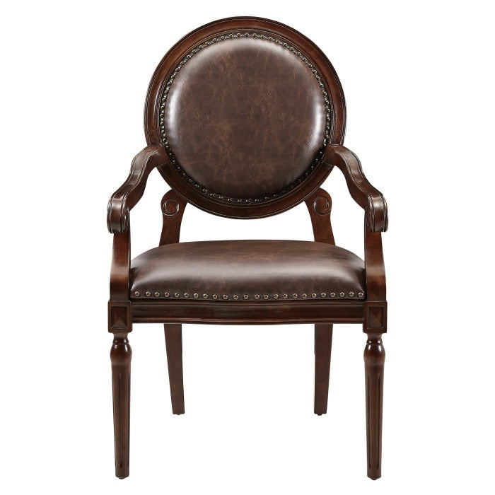 Aldermont Brown Desk Chair - Ornate Home