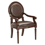 Aldermont Brown Desk Chair - Ornate Home