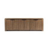 Alderson Cafe Brown 6-Door Cabinet