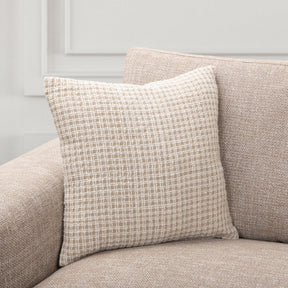 Alderton Natural 18"x18" Throw Pillow (Set of 2)