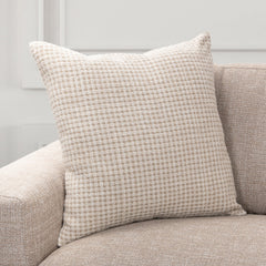 Alderton Natural 24"x24" Throw Pillow (Set of 2) - Ornate Home