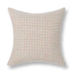 Alderton Natural 24"x24" Throw Pillow (Set of 2) - Ornate Home