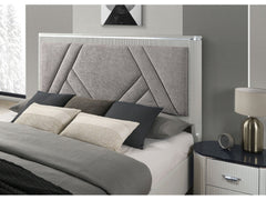 Aldgate Light Gray Eastern King Bed - Ornate Home