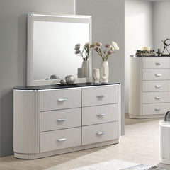Aldgate Light Gray Mirror - Ornate Home